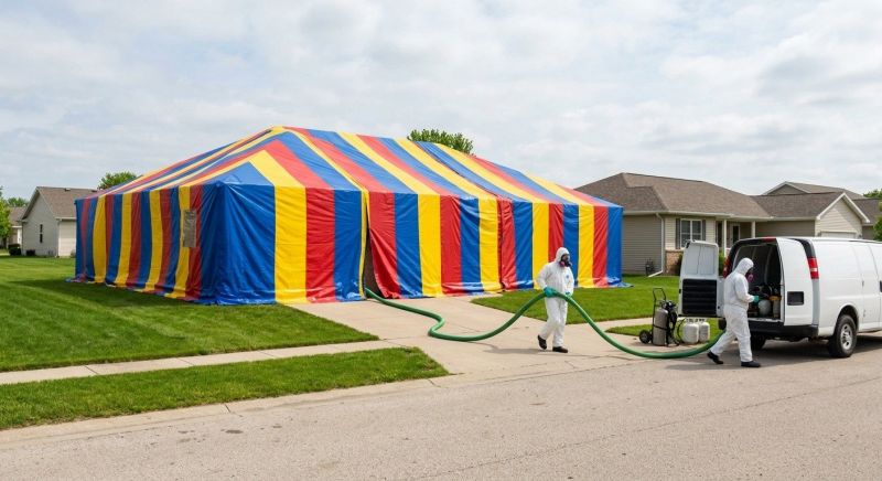 Tent Fumigation in Ann Arbor, MI