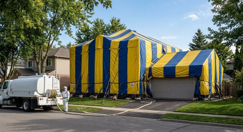 Termite Tenting in Fayetteville, NC