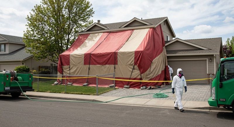 Tent Fumigation in San Antonio, TX