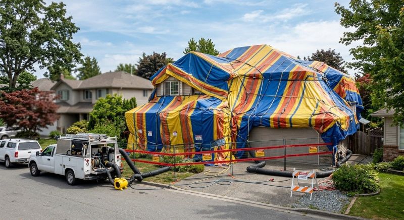 Termite Tenting in Naperville, IL